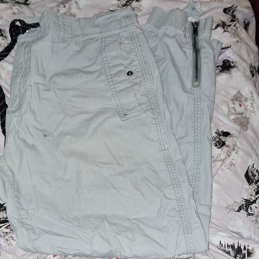 GAP Light Gray Track Pants